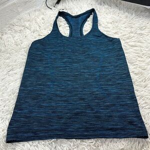 Lululemon Swiftly Tech Racerback Dark Maritime / Black / Lavender / Blue